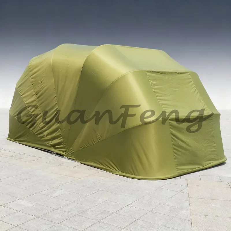 Automatic Semi‑Automatic Foldable Carport Shed Portable Car Shelter Protect Vehicle from Sun Rain Snow Dust