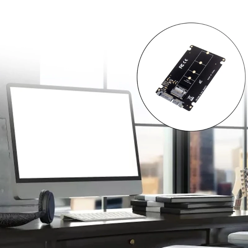 3 إلى M.2 NGFF SSD بطاقة محول قرص صلب بطاقة توسيع محرك الأقراص دعم M.2 مفتاح B بروتوكول SSD