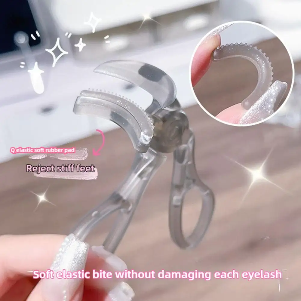 Comb Eyelash Curler A Curling Wide-angle Natural Permanent ,Tooth Wide Eyelash Curler Eyelash Wide-Angle Angle Solar Curler P6Y0