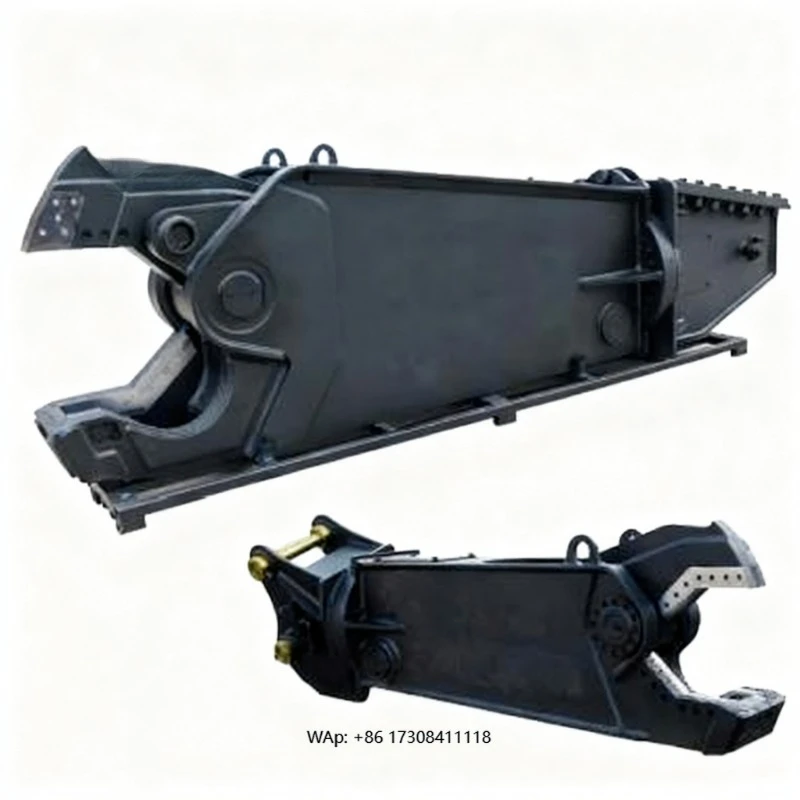 Heavy Duty Hydraulic Scrap Shear Machine - Durable Steel Cutting Tool for Industrial Scrap Processing GH-S800RT