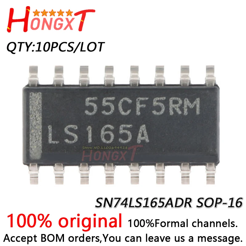 10PCS 100% NEW SN74LS165ADR SOP-16.Chipset