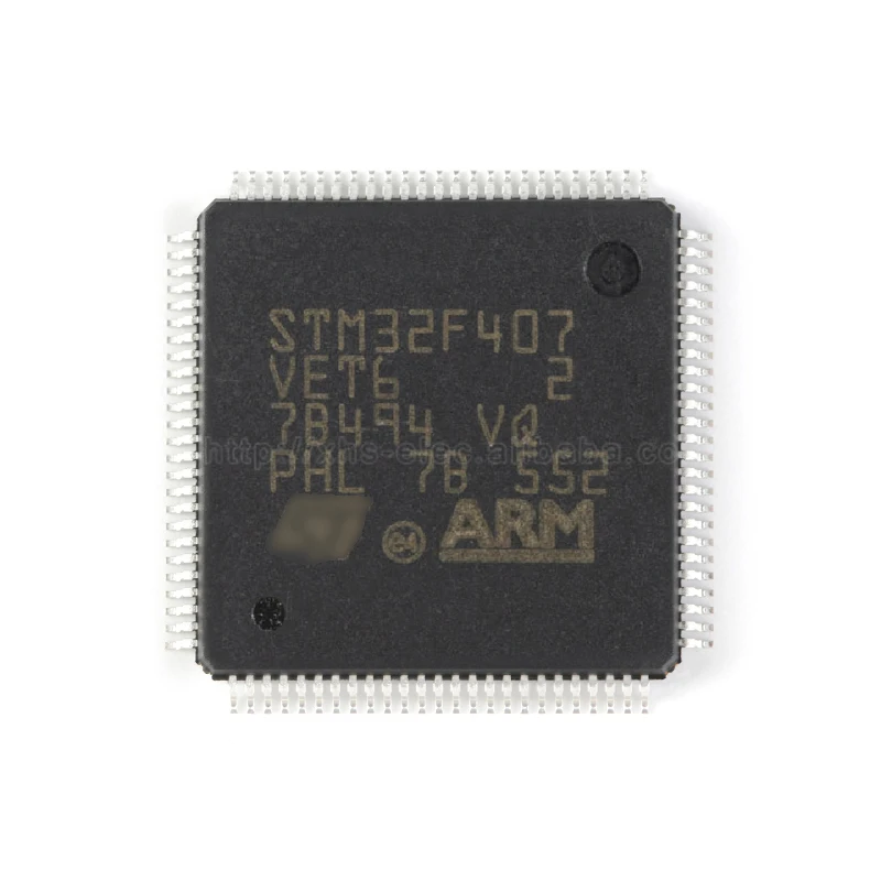 

STM32F407VET6 LQFP-100 Original integrated circuit Microcontroller Integrated circuit chip STM32F407VET6