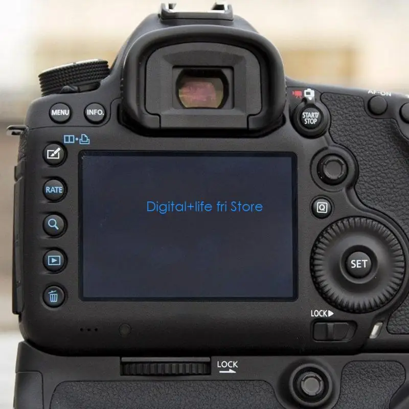E06D Camera LCD Screen Window Display Glass Screen Protector for 5D3 Camera High Transparency Glass Protective Screen
