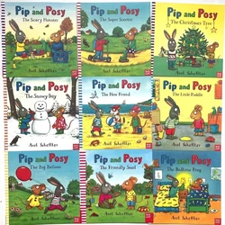 Pip e Posy 10 Livro sobre a versão em Inglês para fornecer áudio gratuito, suporte para 