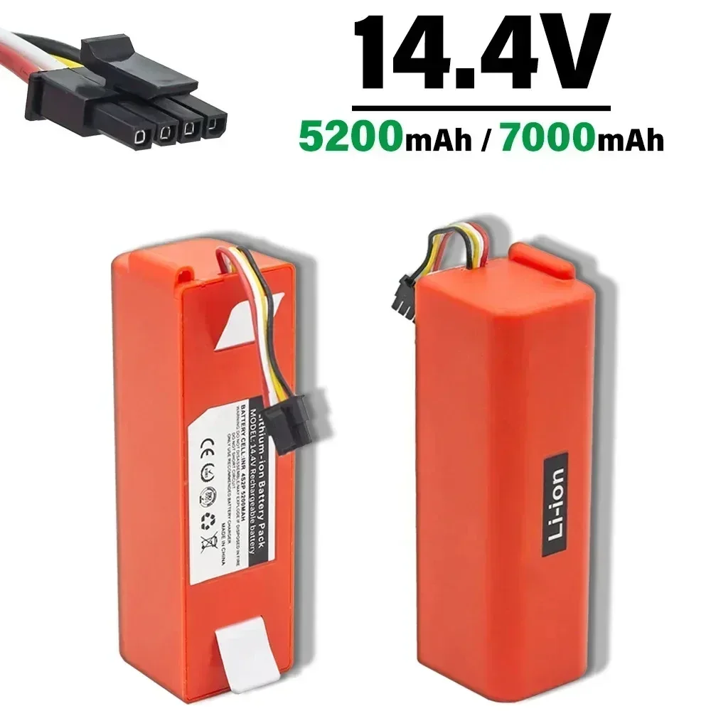 

Оригинальный литий-ионный аккумулятор 14,4 В, сменный аккумулятор для робота-пылесоса для робота Roborocks S50 S51 S55, запасной аксессуар