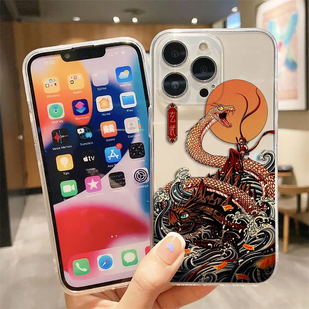 Dragon Caricature Phone Case For Infinix HOT ZERO 50 40i 40 30 30I 20 20I 20S 12 12I 11S PLAY TECNO SPARK 10 20 Clear Case Shell