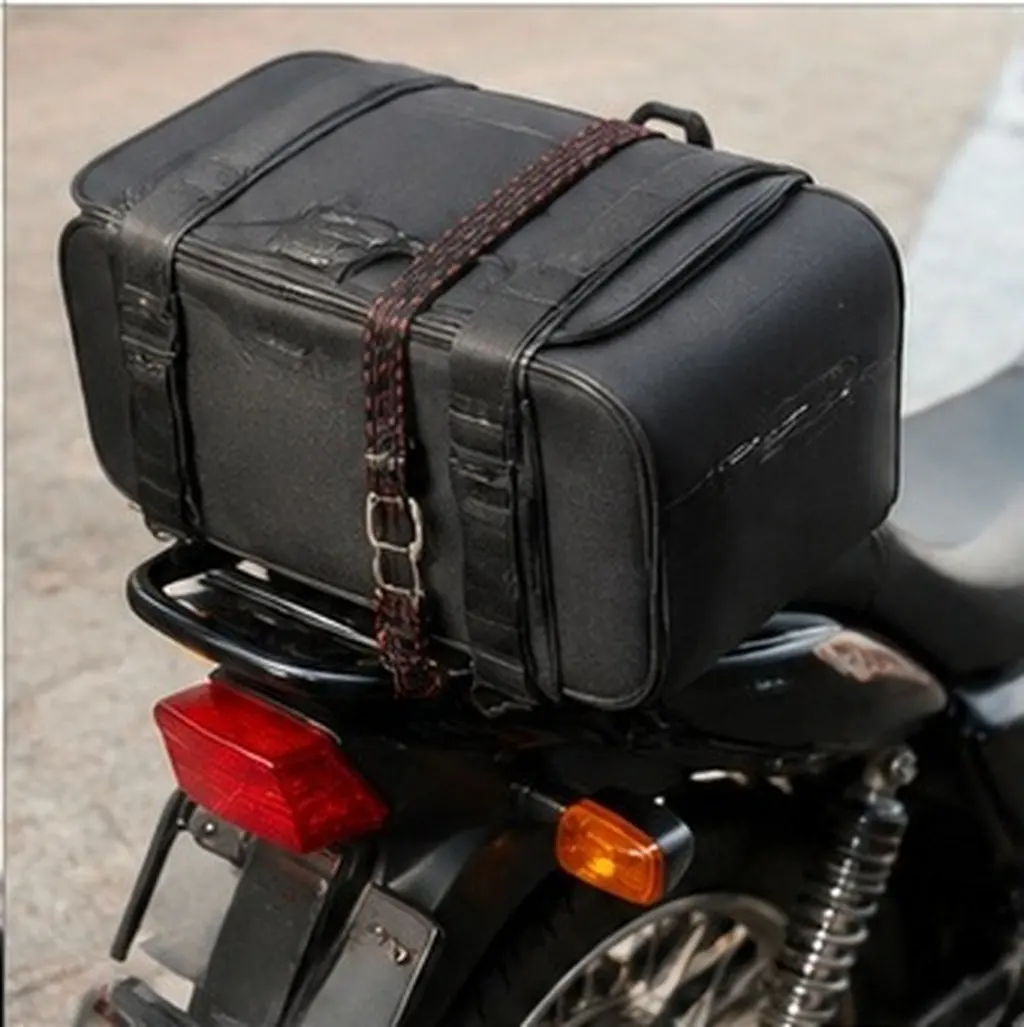 1Pcs Heavy Load Elastic Strap Reliable Tensioner Belt for Motorcycle Bike Electric Rear Seat Cargo Binding Secure Fastening Tool