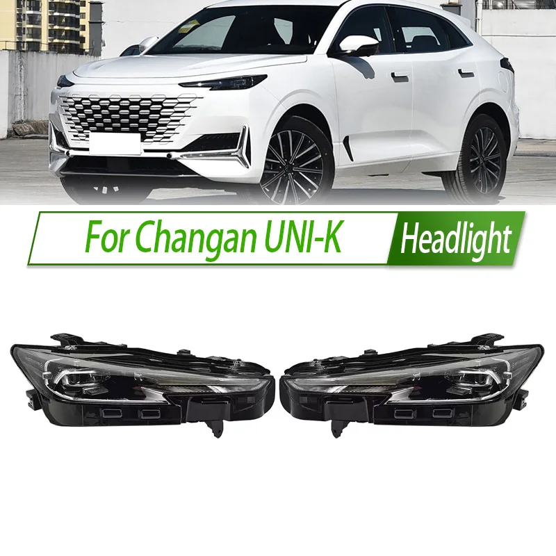 

Для Changan UNI-K UniK светодиодные фары DRL в сборе в стиле OEM, передние дневные ходовые огни, замена Plug & Play