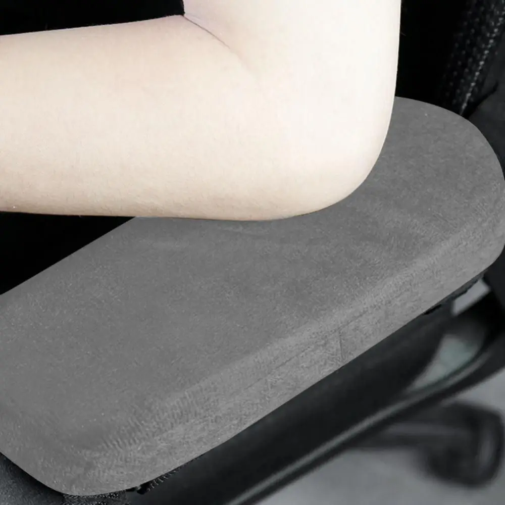 2pcs PP Cotton Filling rmrest Pads Soft Material Universal Fit Elbow Support Cushion Comfortable Design Arm Pressure Relief