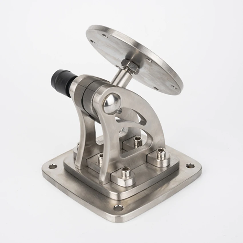 Stainless Steel Universal Base, Adjustable Angle Clamp Base for DIY Wood Carving Hand Tools