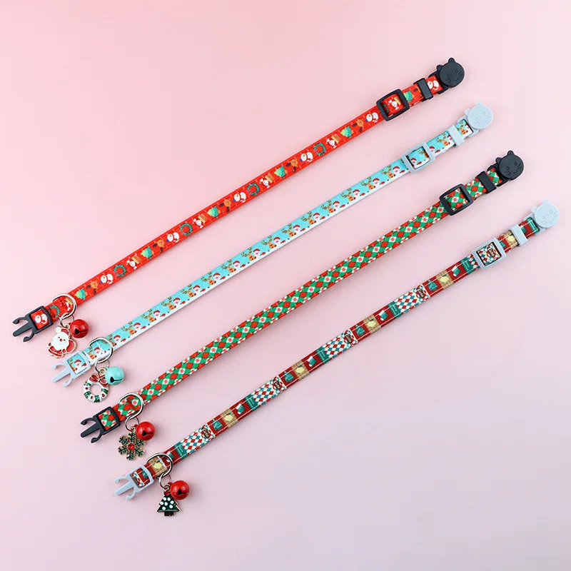 1pcs 2024 Cute Pet Collar Bow Tie Bow Tie Christmas Pet Collar Cat Collar