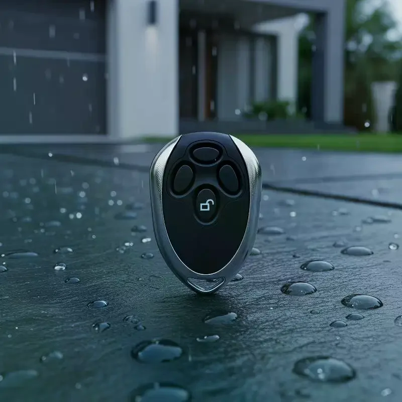 4-Channel 12V/24V Wireless Remote Control – HCS101 Code Garage & Gate Opener for Security Systems (433.92MHz)