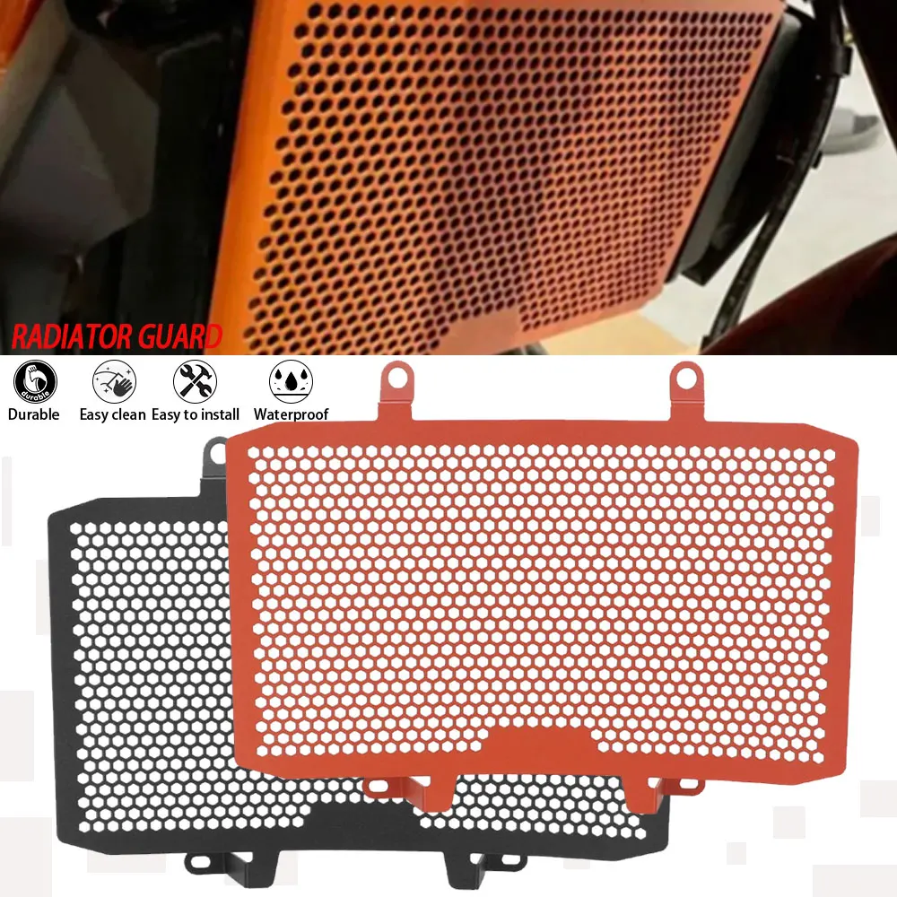 

2024 Motorcycle Aluminum Radiator Grille Cover Radiator Grill Guard Protector Accessories Fit For RC 390 RC390 2022 2023 2025