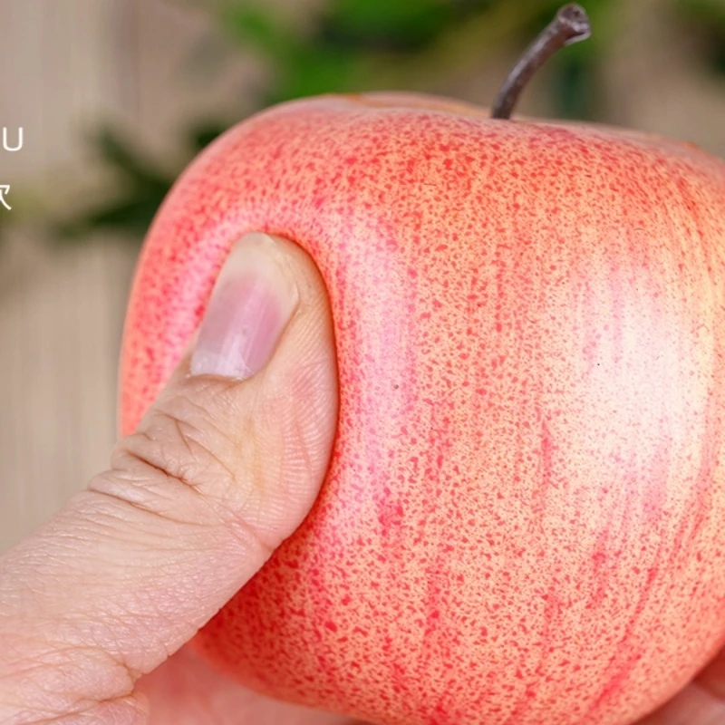Artificial Fruit Variety Plastic Artificial Vegetables Pear Peach Banana Orange Lemon Fake Fruit Kitchen Home Decoration
