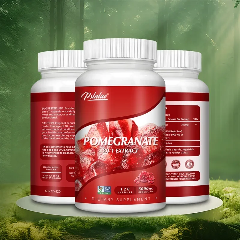 Pomegranate - Supports Heart, Joint, Bone & Brain Health, Antioxidant, Made in The USA