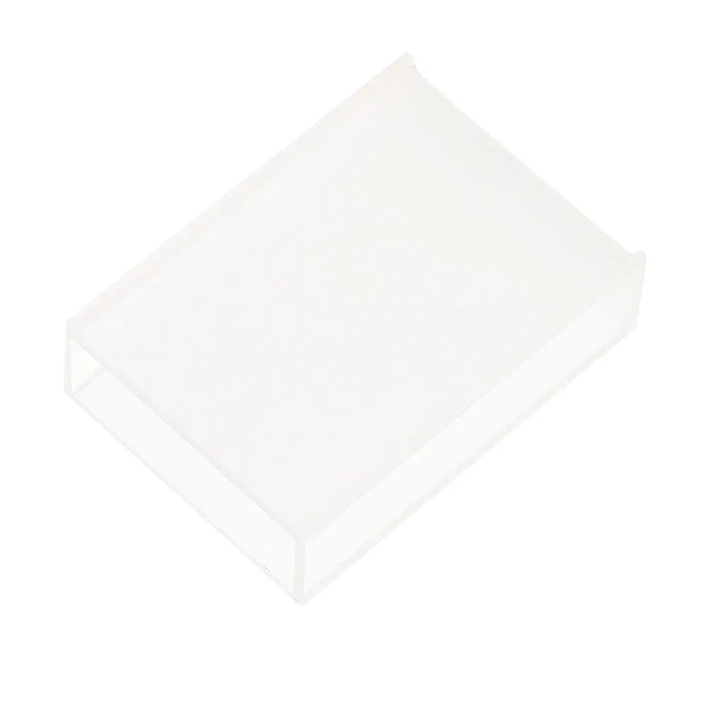 Premium Glass Cuvette 50Mm Path Length for Spectrophotometer Laboratory Use High Transparency Accurate Reading