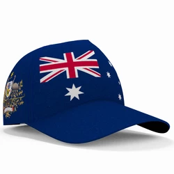Australia Baseball Caps Free Custom Made Name Number Team Logo Australian Hats Aus Travel Au Nation Flags Cap Navy Blue Headgear