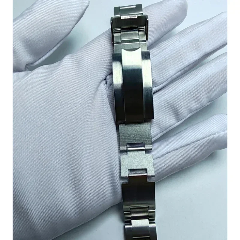 for Rolex Submariner Deepsea Daytona GMT watch strap bracelet 20mm glide lock micro adjust buckle stianless steel watchband 16mm