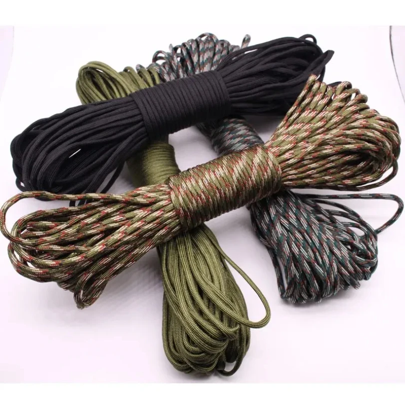 

30M Paracord Outdoor Camping, Survival Lanyard, Parachute Rope, Walking Tent Accessories