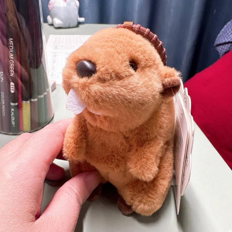 ขายร้อน 13 ซม./23 ซม.น่ารัก Kapibala Capybara ของเล่นตุ๊กตาจี้ Kawaii อินเทอร์เน็ตคนดัง Capybara Jun ตุ๊กตาน่าเกลียด Guinea Pig ตุ๊กตา