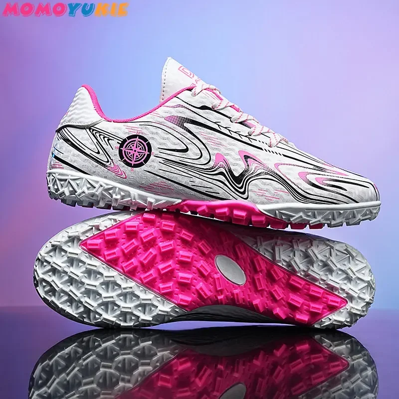 Tacchetti da scuola per bambini traspiranti scarpe da calcio Sneakers Training Running Sport all\'aria aperta scarpe da calcio di nuova moda per