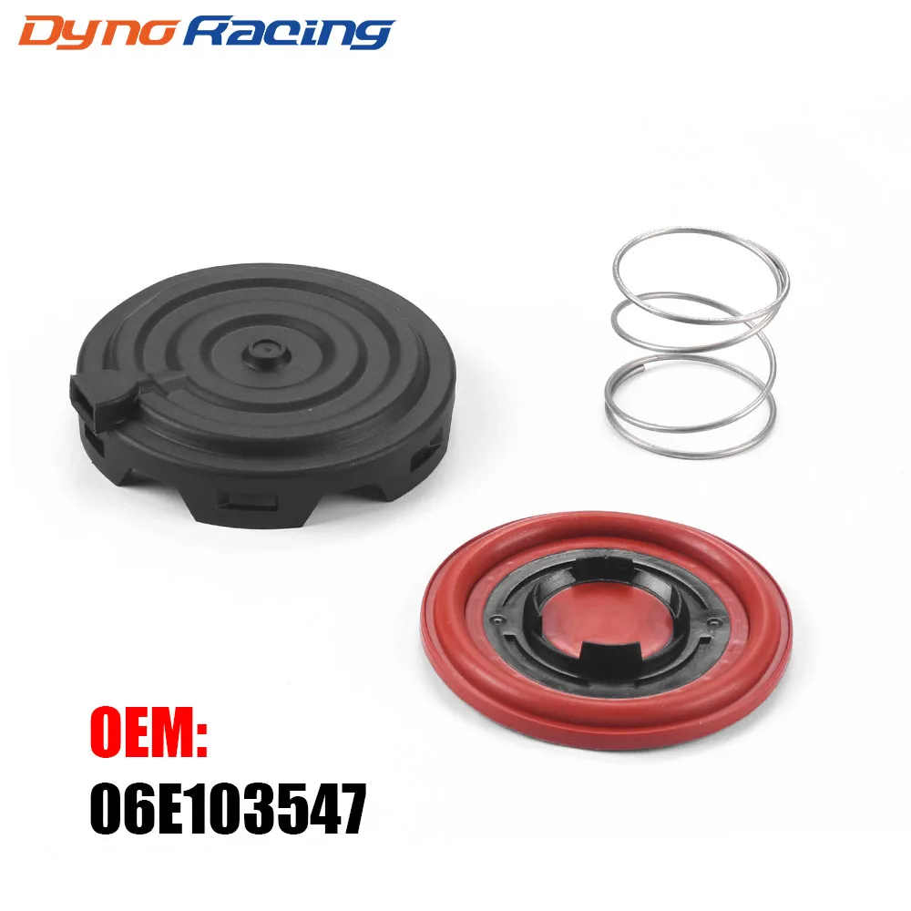 PCV valve Oil Separator rebuild kit Fit for Audi 3.0 B8 B8.5 S4 A6 Q5 06E103547 Repair Kit Cover + Diaphragm + Spring