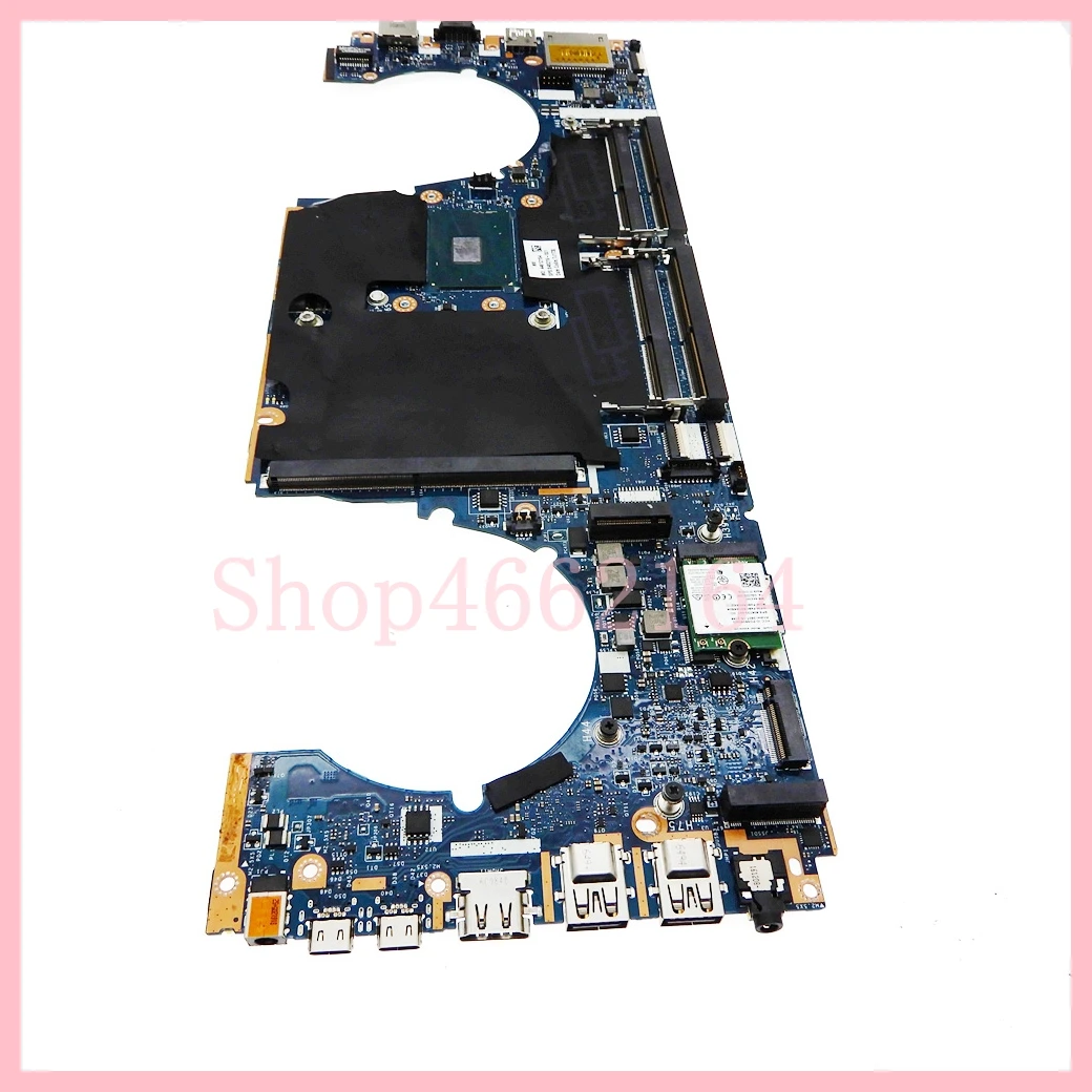 Imagem -03 - Placa-mãe Portátil para hp Cpu Notebook Mainboard La-c381p I76820hq 15-g3 15 g3