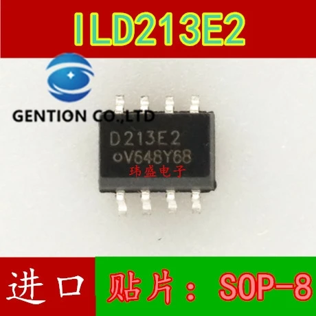 10PCS D213E2 ILD213E2 SOP-8 light coupling isolator ILD213E2T in stock 100% new and original
