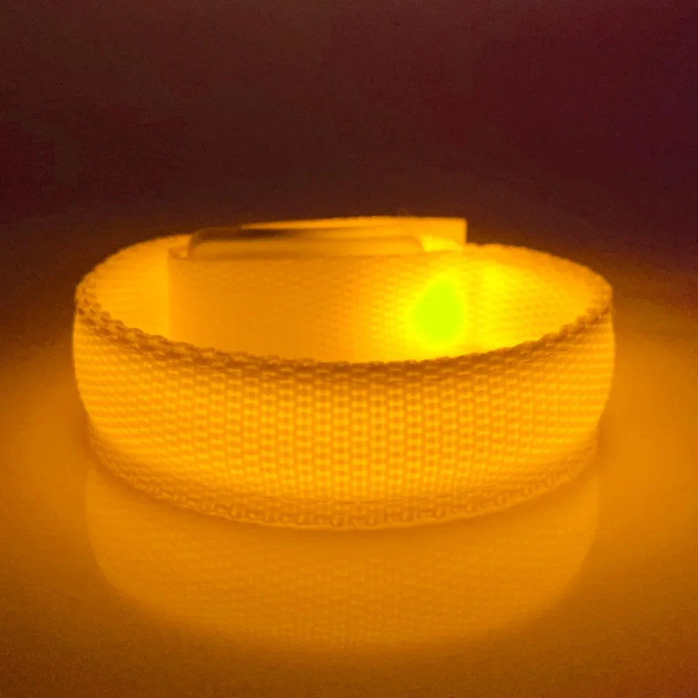 Arm Strap LED Luminous Bracelet Bar Adjustable Sports Wrist Strap Party Supplies Glow In The Dark Concert support Bracelet