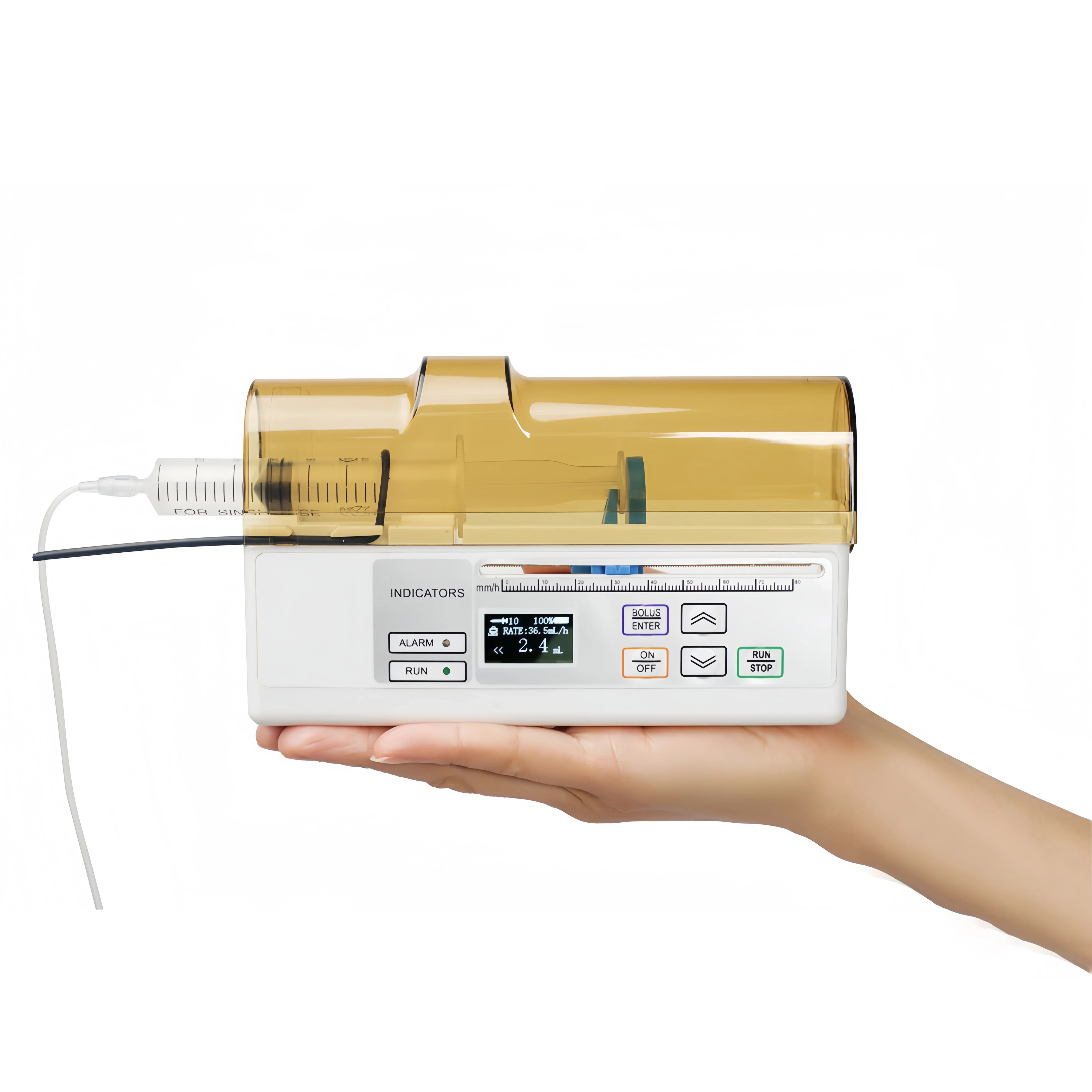 

Hospital Ambulance Automatic 1ml 2.5ml 5ml 10ml 20ml 30ml 50ml Portable 200g Medical Electric Pump