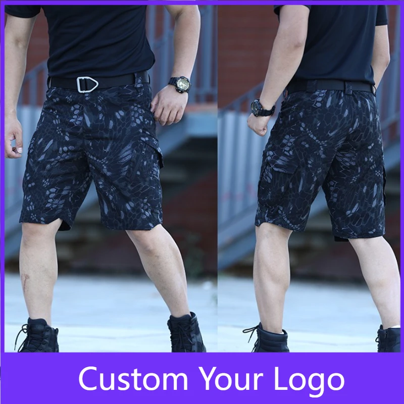 

Cargo Shorts Men's Outdoor Hiking Tactical Military Combat Shorts Cargo Camo Army Work Fishing Camping Sports Casual Shorts