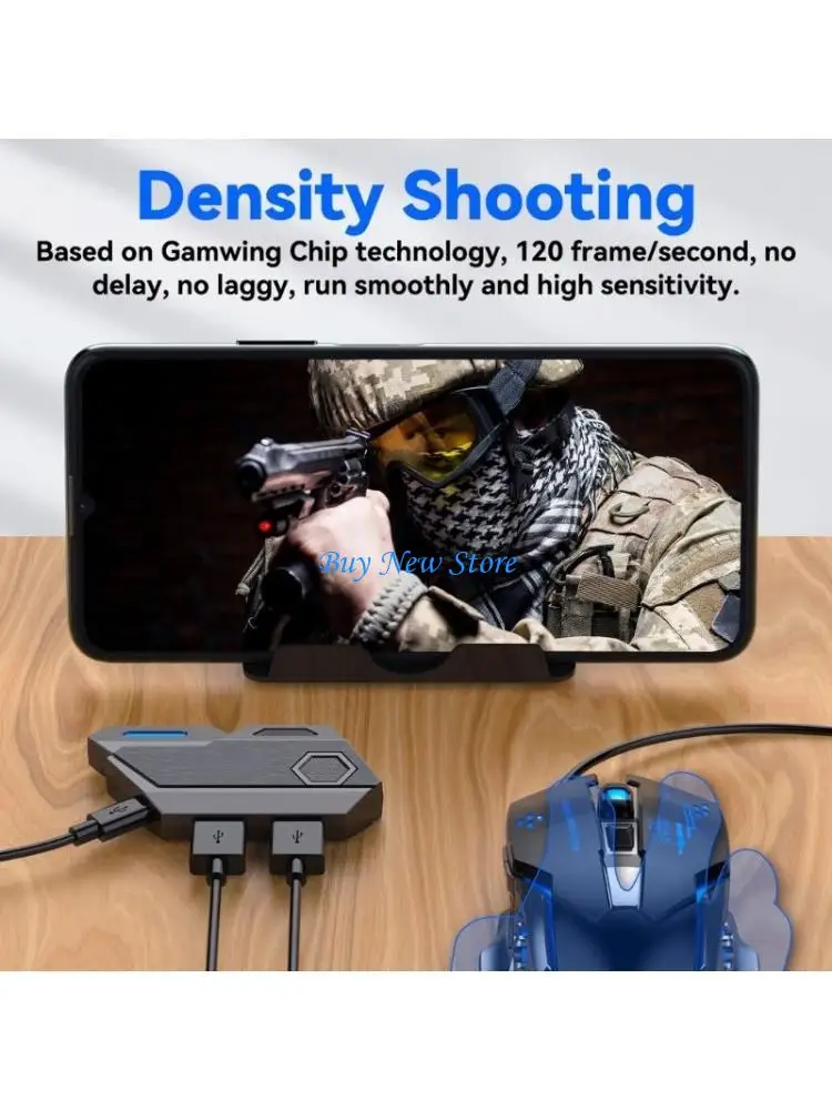 

20CE Mobile Controller Converter Cellphones Gamepad To Keyboard And Mouse Converter