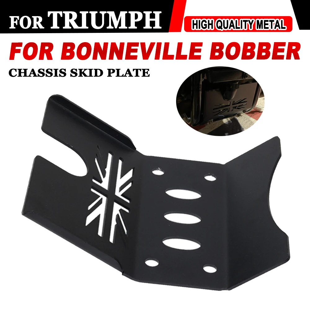 Motorcycle Parts Engin Protection Cover Chassis Under Guard Skid Anti-collision Plate For Bonneville Bobber Accessories