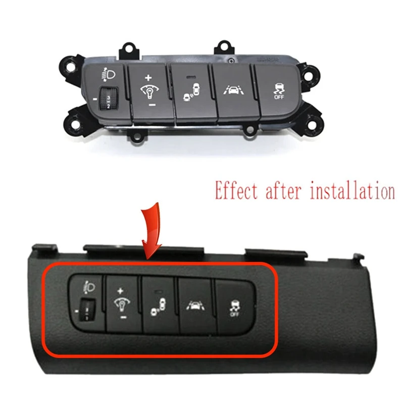 93700F2110 Blind Spot Detection Lane Keeping Vehicle Stability System Button Switch Parts For Hyundai Elantra AD 2016-2018