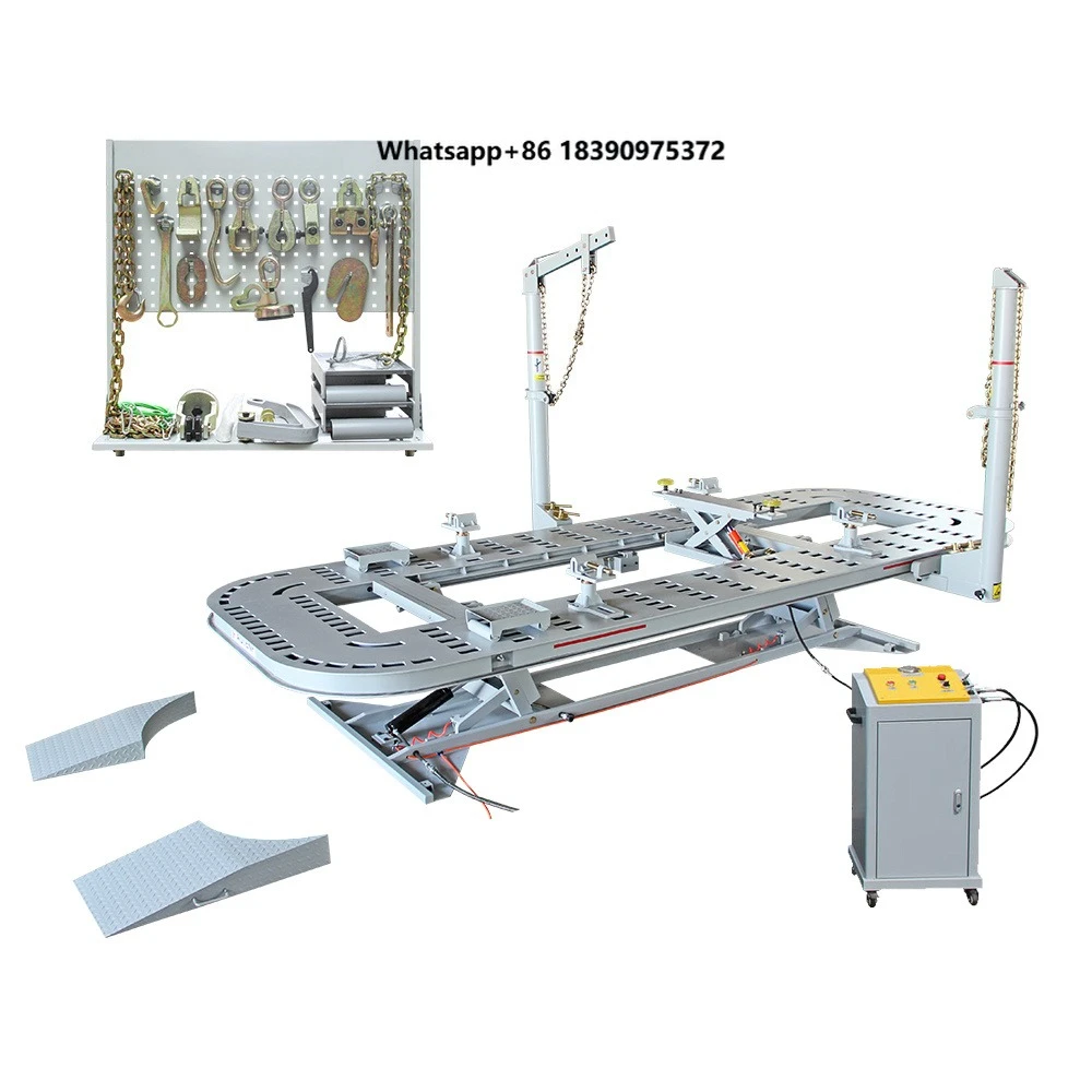 TFAUTENF CE Approved Factory Direct Sale Hot-selling Manganese Steel Remote Control Auto Frame Machine Chassis Straightener