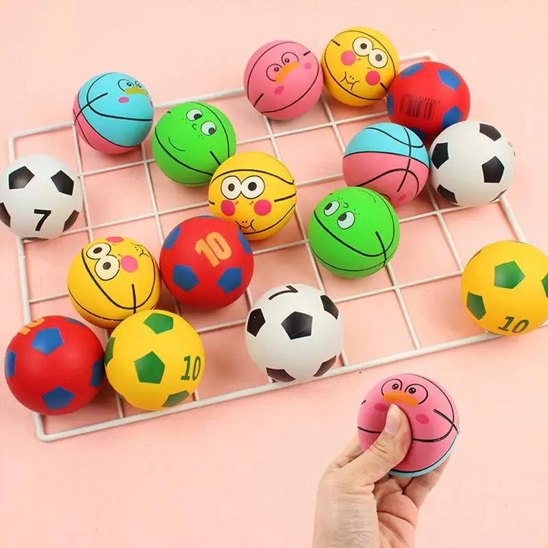 

Squeeze Relax Balls Wear-Resistant And Tough Rubber Balls For Sports Pretend Play Adults Fidget Toys For Livingroom Bedroom