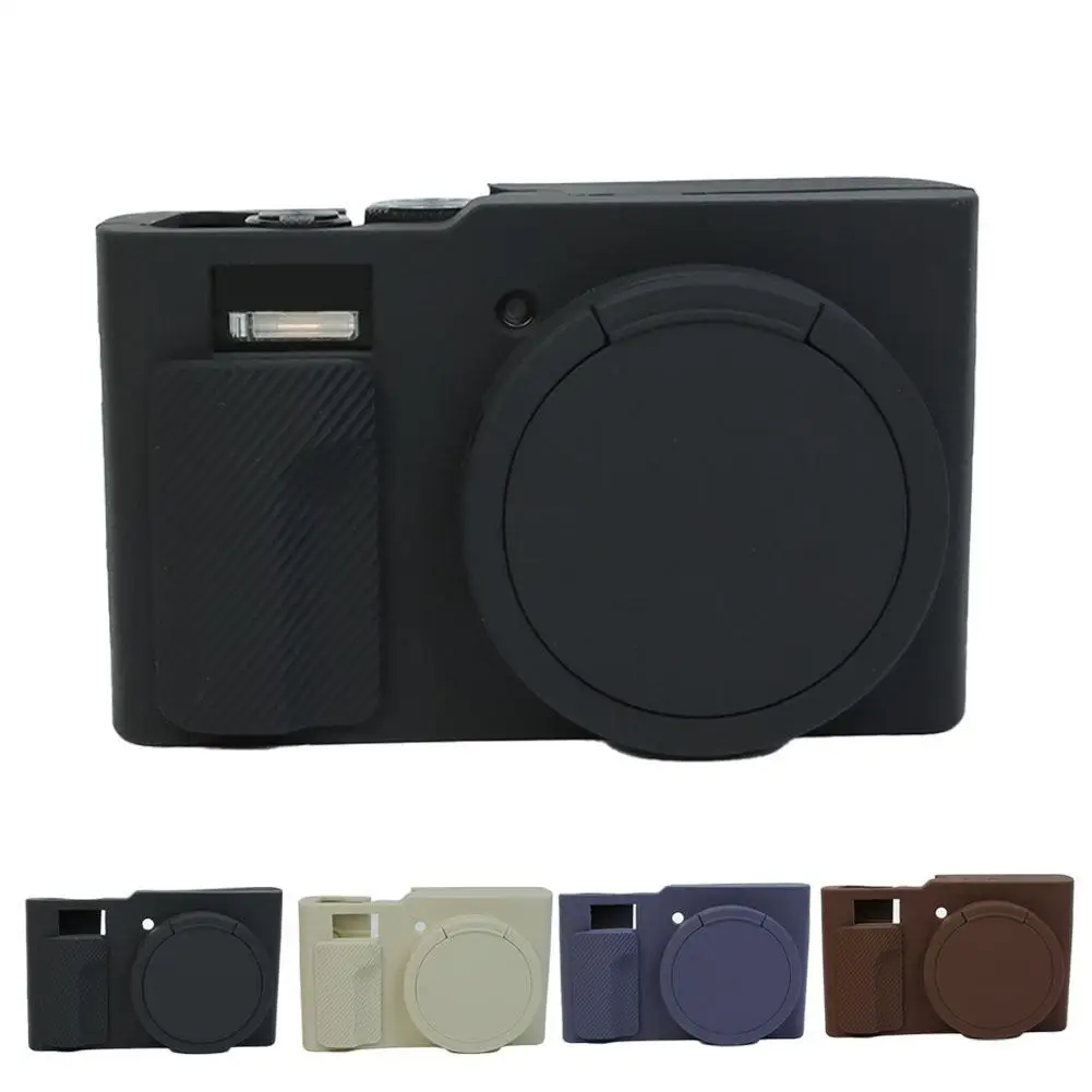 

For Lumix ZS99 Camera Protective Cases TZ99 Soft Silicone Dustproof Cover Anti-fall Anti-slip Camera Storage Bags