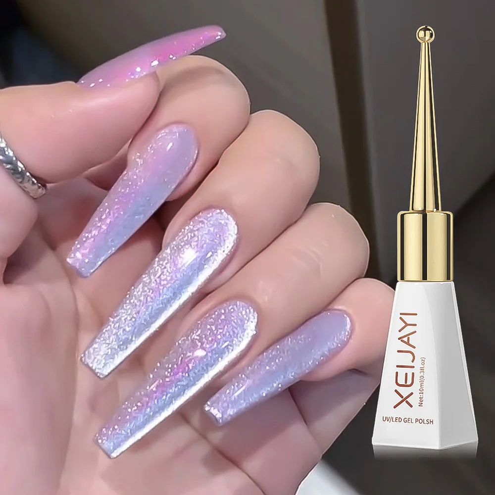 XEIJAYI 1pc 15Ml Nude Pink Gel Nagellack God Girl Lack Soak Off UV/LED Gel polnisch Für Tägliche Maniküre DIY Hochzeit Nagel Salon