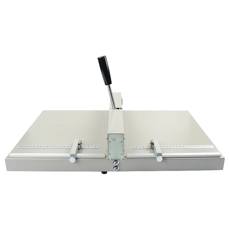 2024    H351 Manual Creasing Machine Big Working Plate Convenient and Labor-Saving Clear Ruler