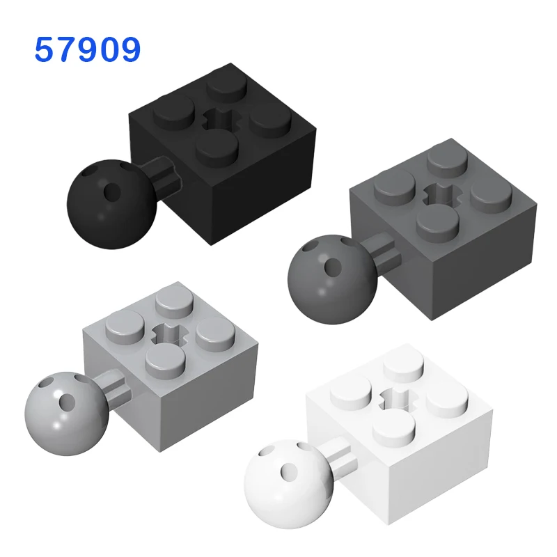 

50 г/100 г 2x2 кирпичи с шаровым шарниром на одной стороне MOC Строительные блоки Технические детали Замена аксессуаров Совместимость с 57909
