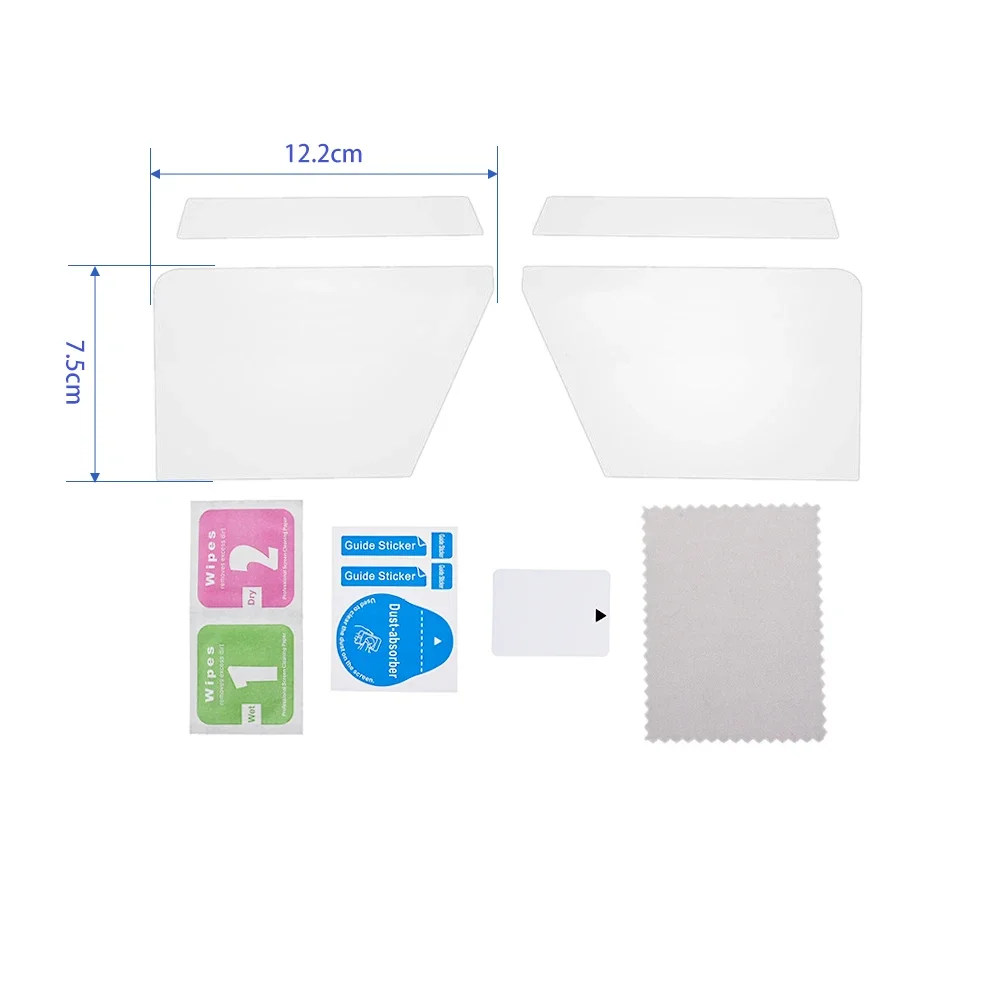 1 Juego de película de protección contra rayaduras de pantalla de panel Protector de pantalla de tablero para Yamaha Tracer 9 GT 900 GT Tracer 9GT 900GT 2021 2022
