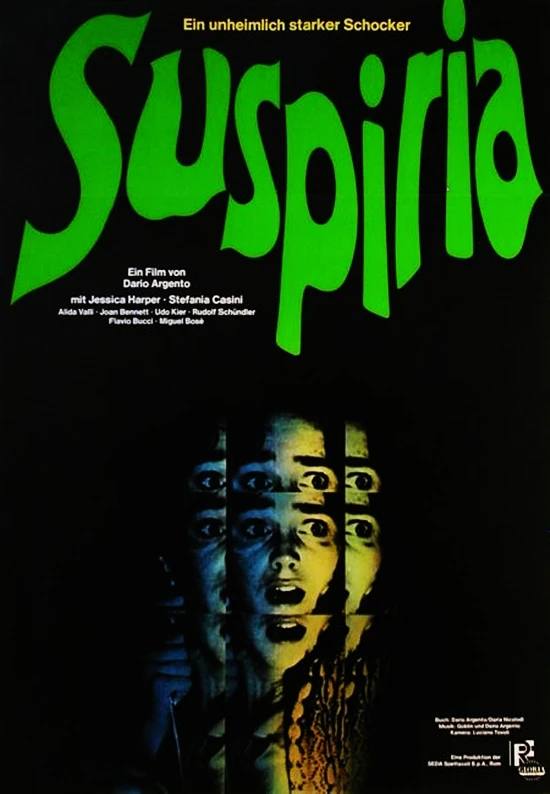 Movie Suspiria (1977) Poster Prints Wall Sticker Home Decor Bar Cafe Art Painting