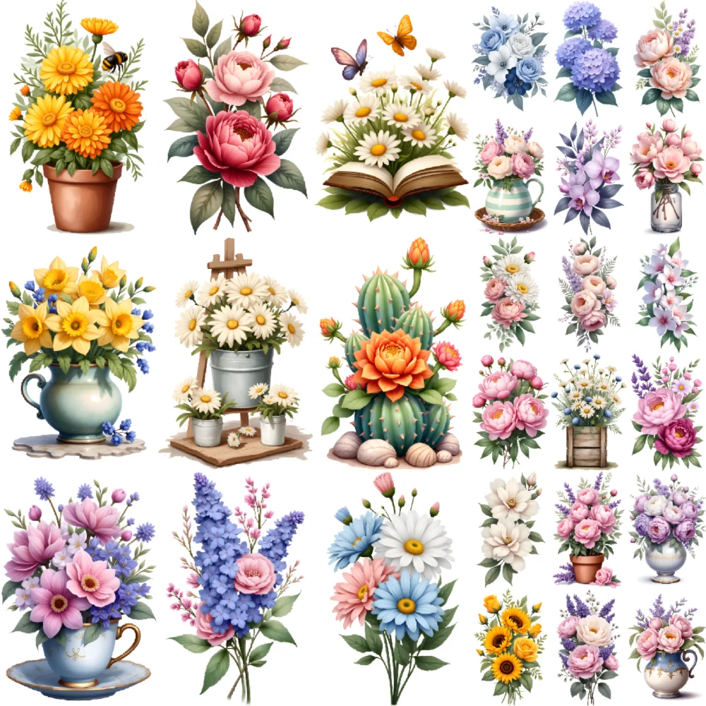 9 Uds. Libro de tatuaje temporal, ilustración de mariposas, ilustraciones de flores, pegatinas de tatuaje temporal para brazos, mejillas y niñas