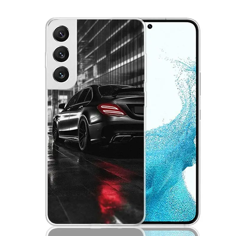 Sport Car C63 E63 S63 G63 For Samsung Galaxy S24 S23 S21 S22 Ultra S10 Plus S20 FE Phone Case S10E S8 S9 + Housing Shell Coque