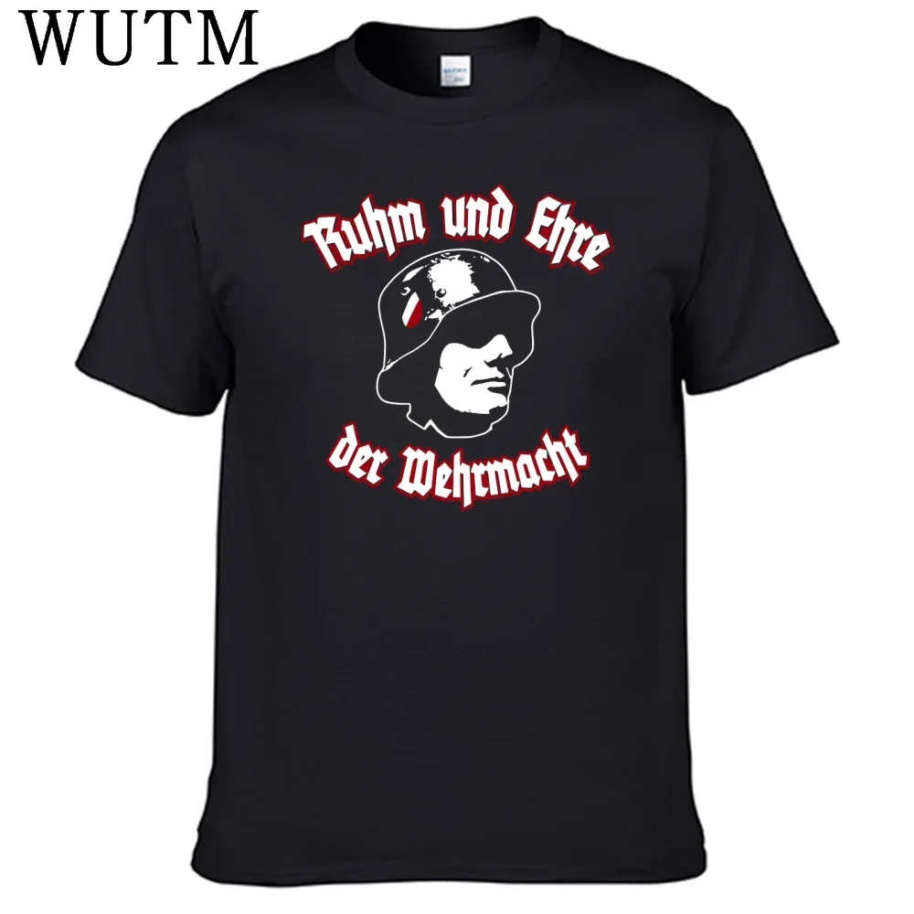 Camiseta masculina Landser Rockband 100% algodão