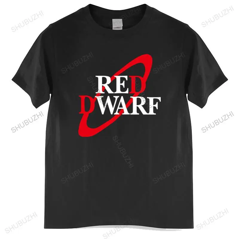 Men o-neck tshirt fashion brand t-shirt black new Red Dwarf UK Sitcom Black T-Shirt  Cool Casual pride t shirt euro size