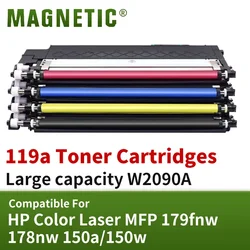 119a Toner Cartridges For HP MFP179fnw 178nw 150a 150nw color Laser printer  w2090a w2091a/2a w2093a Toner Cartridges With Chip