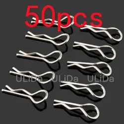 50pcs Body Shell Clip Pin For 1/8 RC Car HSP Traxxas Axial SCX10 TAMIYA Buggy Truck Spare best parts for dropshipping