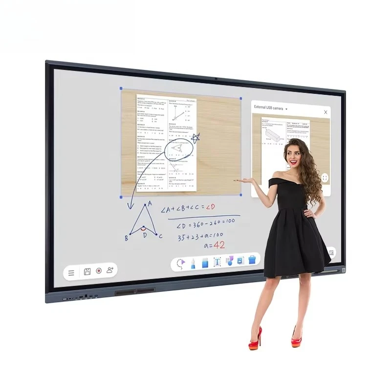 75 Inch Interactive Panel 55 65 86 98 100 Inch 4k for School Teaching Interactive Panel 100 Inches Interactive Panels