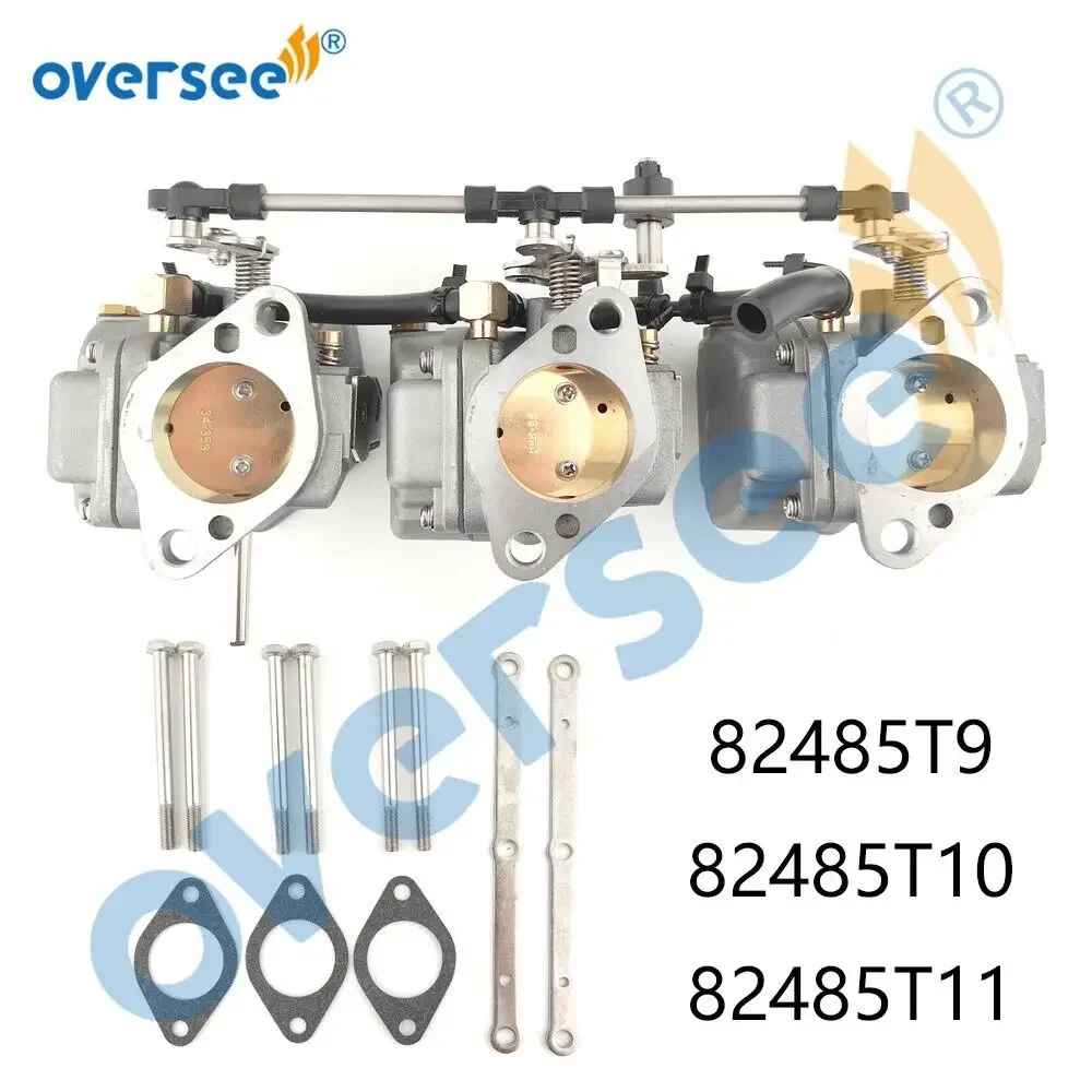 82485T9 / 82485T10 / 82485T11 Carburetor Kit For MERCURY Outboard 90HP TOP/CENTER/BOTTOM